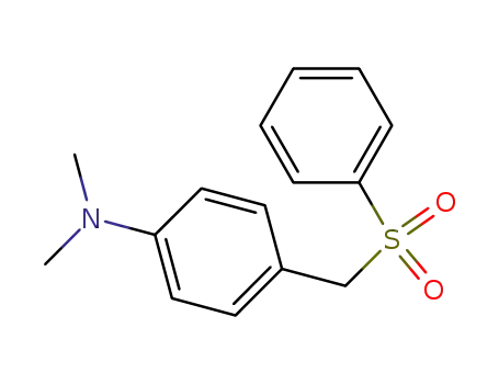 N,N-Dimethyl-4-[(phenylsulfonyl)methyl]benzenamine
