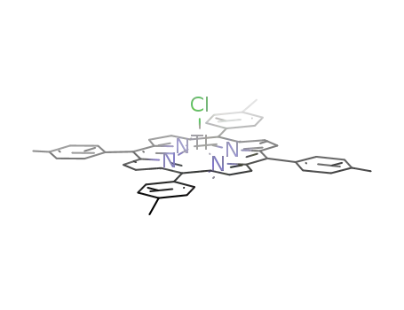 (meso-tetra-p-tolylporphyrinato)titanium(III) chloride