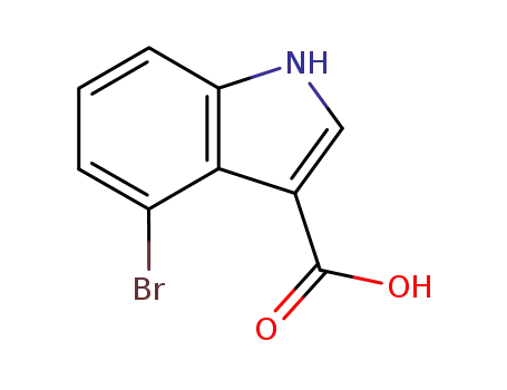Molecular Structure of 110811-31-9 (4-BROMO-1-(TERT-BUTOXYCARBONYL)-1H-INDOLE-3-CARBOXYLIC ACID)