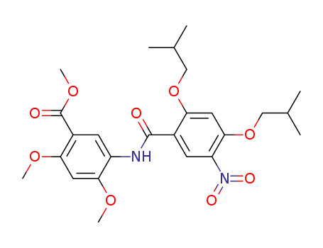 methyl 5-(2,4-diisobutoxy-5-nitrobenzoylamino)-2,4-dimethoxybenzoate