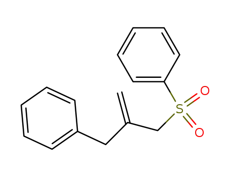 Molecular Structure of 859873-16-8 ((2-benzylprop-2-enyl) phenyl sulfone)