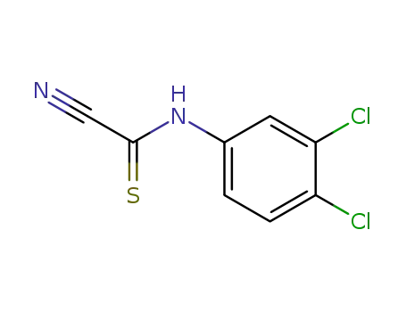 Molecular Structure of 4955-79-7 (1,2-dichloro-4-[(cyanocarbonothioyl)amino]benzene)