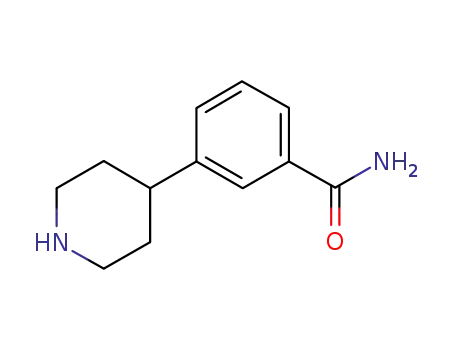 Molecular Structure of 1044769-17-6 (3-piperidin-4-ylbenzamide)