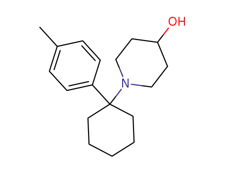 1-[1-(4-methylphenyl) (cyclohexyl)]-4-piperidinol