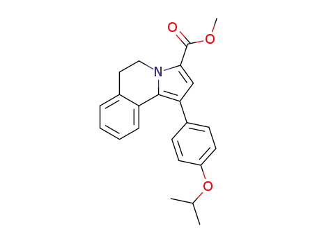 Pyrrolo[2,1-a]isoquinoline-3-carboxylic acid,
5,6-dihydro-1-[4-(1-methylethoxy)phenyl]-, methyl ester