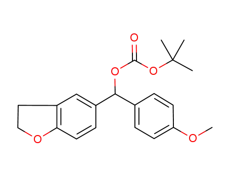 2,3-dihydro-5-benzofuranyl-(4-methoxyphenyl)methyl tert-butyl carbonate