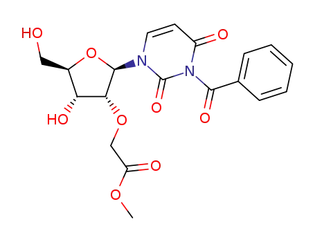 N<sub>3</sub>-benzoyl-2'-O-methoxycarbonylmethyluridine