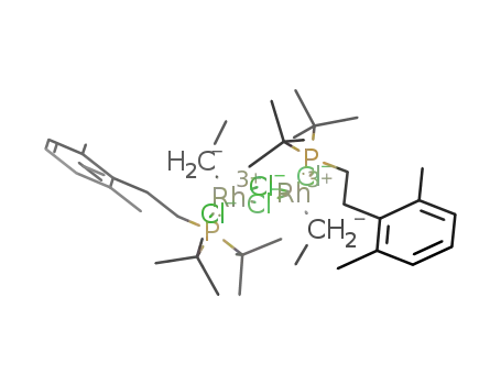 [Rh(μ-Cl)Cl(C2H5)(2,6-Me2C6H3CH2CH2PtBu2-κP)]2