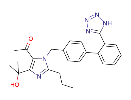 Molecular Structure of 1227626-45-0 (Olmesartan Methyl Ketone)