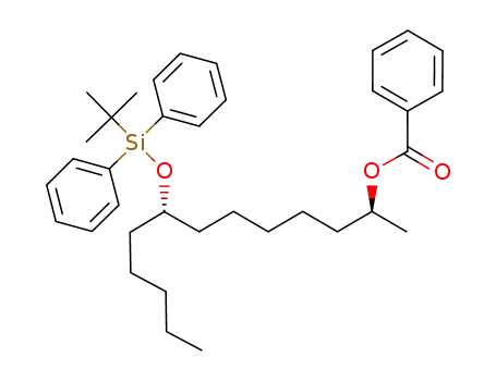 Benzoic acid (1S,7S)-7-(tert-butyl-diphenyl-silanyloxy)-1-methyl-dodecyl ester