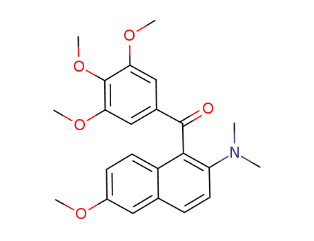 2-(N,N-dimethylamino)-6-methoxy-1-(3',4',5'-trimethoxybenzoyl)naphthalene