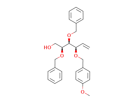 (2S,3S,4R)-2,3-bis(benzyloxy)-4-(4-methoxybenzyloxy)-hex-5-en-1-ol