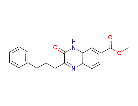 methyl 3-oxo-2-(3-phenylpropyl)-3,4-dihydroquinoxaline-6-carboxylate
