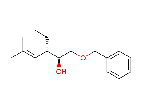 (2S,3S)-1-(benzyloxy)-3-ethyl-5-methylhex-4-en-2-ol
