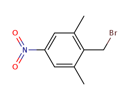 Benzene, 2-(bromomethyl)-1,3-dimethyl-5-nitro-