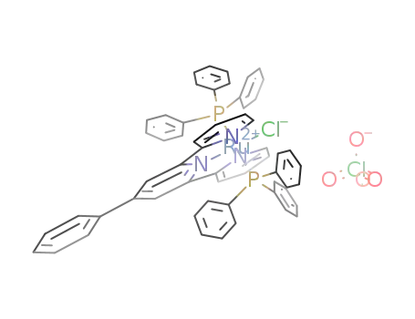 [(4'-phenyl-2,2':6',2''-terpyridine)Ru(PPh<sub>3</sub>)2Cl]ClO<sub>4</sub>