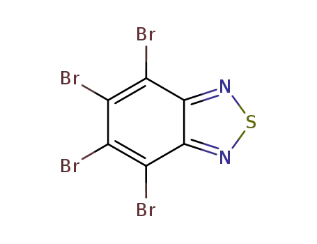 Molecular Structure of 26460-80-0 (2,1,3-Benzothiadiazole, 4,5,6,7-tetrabromo-)