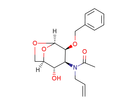 3-(N-acetyl-N-allylamino)-1,6-anhydro-2-O-benzyl-3-deoxy-β-D-mannopyranose