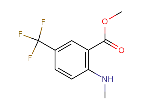 Benzoic acid, 2-(methylamino)-5-(trifluoromethyl)-, methyl ester