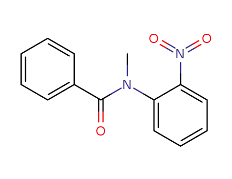 Molecular Structure of 5496-57-1 (Benzamide, N-methyl-N-(2-nitrophenyl)-)