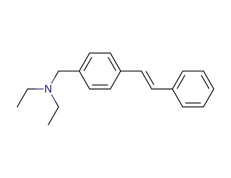 diethyl-(4-<i>trans</i>-styryl-benzyl)-amine