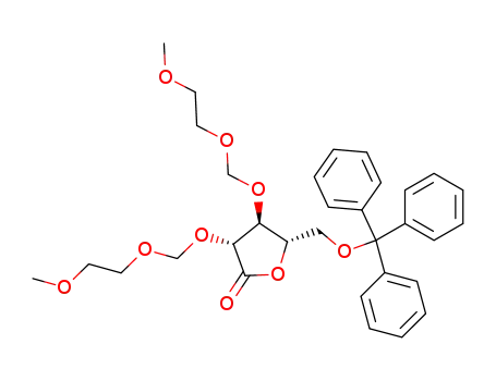 (3R,4S,5S)-3,4-Bis-(2-methoxy-ethoxymethoxy)-5-trityloxymethyl-dihydro-furan-2-one