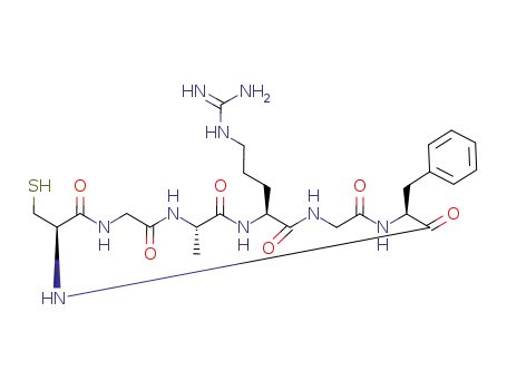 N-[3-((2S,8S,11R,17S)-8-Benzyl-11-mercaptomethyl-17-methyl-3,6,9,12,15,18-hexaoxo-1,4,7,10,13,16-hexaaza-cyclooctadec-2-yl)-propyl]-guanidine