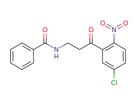 Benzamide, N-[3-(5-chloro-2-nitrophenyl)-3-oxopropyl]-