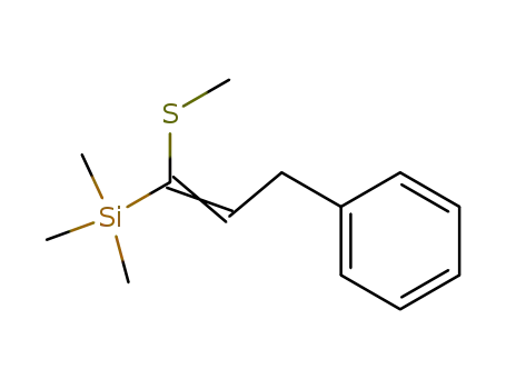 Silane, trimethyl[1-(methylthio)-3-phenyl-1-propenyl]-