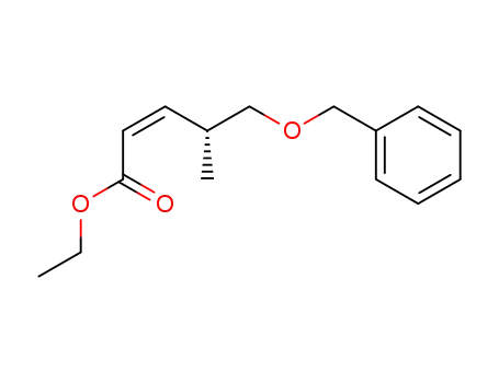 (R)-ethyl (Z)-5-benzyloxy-4-methyl-2-pentenoate