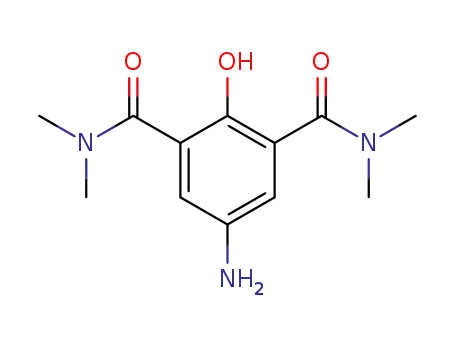 Molecular Structure of 634558-52-4 (1,3-Benzenedicarboxamide, 5-amino-2-hydroxy-N,N,N',N'-tetramethyl-)