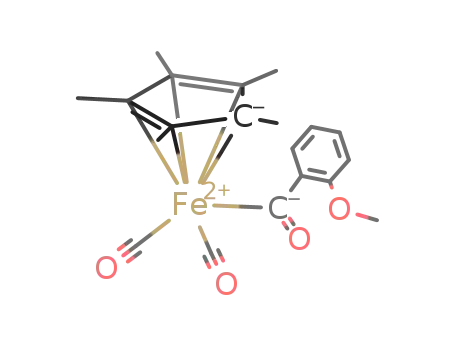 [Fe(C<sub>5</sub>Me<sub>5</sub>)(CO)2(C(O)C<sub>6</sub>H<sub>4</sub>-o-OMe)]