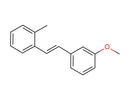 (E)-1-(3-methoxyphenyl)-2-(2-methylphenyl)ethene