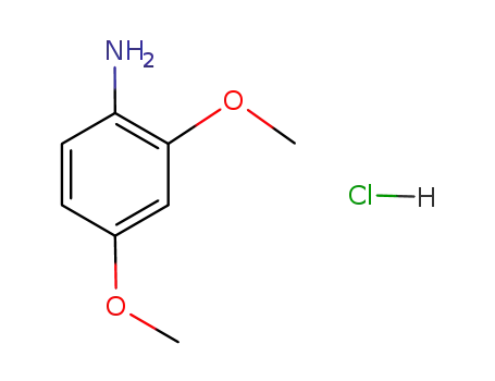 Molecular Structure of 54150-69-5 (2,4-DIMETHOXYANILINE HYDROCHLORIDE, 99)