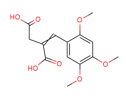 Molecular Structure of 74018-30-7 (Asarylidenbernsteinsaeure)
