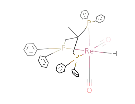(CH<sub>3</sub>C(CH<sub>2</sub>P(C<sub>6</sub>H<sub>5</sub>)2)3)Re(CO)2(H)