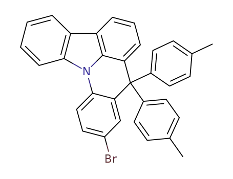10-bromo-8,8-di-p-tolyl-8H-indolo[3,2,1-de]acridine