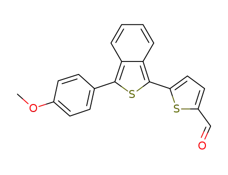 5-[3-(4-methoxyphenyl)benzo[c]thiophen-1-yl]thiophene-2-carbaldehyde