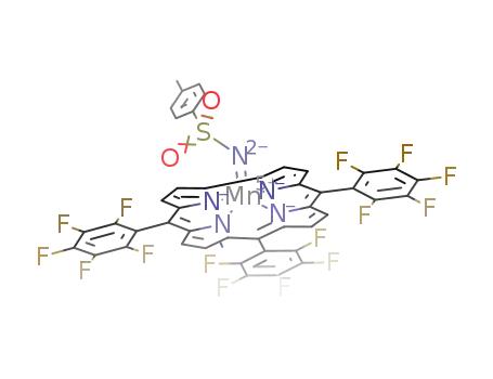 [(5,10,15-tris(pentafluorophenyl)corrole)Mn(N-p-toluenesulfonate)]