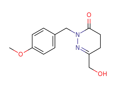 3(2H)-Pyridazinone,4,5-dihydro-6-(hydroxymethyl)-2-[(4-methoxyphenyl)methyl]-