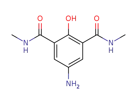 Molecular Structure of 634558-47-7 (1,3-Benzenedicarboxamide, 5-amino-2-hydroxy-N,N'-dimethyl-)