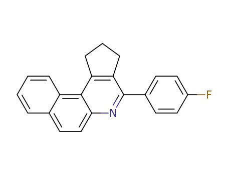 4-(4-fluorophenyl)-2,3-dihydro-1H-benzo[f]cyclopenta[c]quinoline