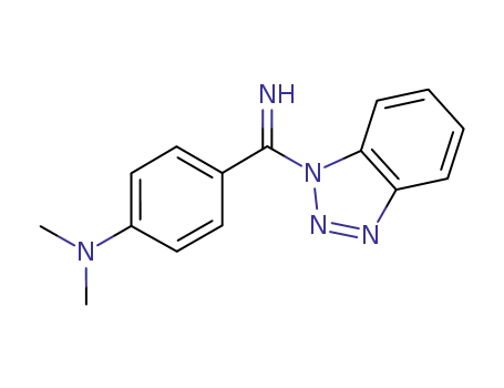 4-[1H-1,2,3-benzotriazol-1-yl(imino)methyl]-N,N-dimethylaniline
