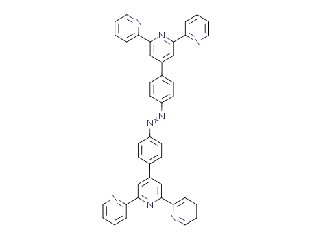 Molecular Structure of 313647-46-0 (bis-(4-[2,2';6',2'']terpyridin-4'-yl-phenyl)-diazene)