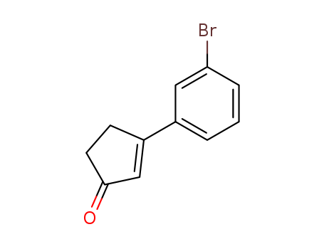 3-(3-BROMOPHENYL)CYCLOPENT-2-EN-1-ONE