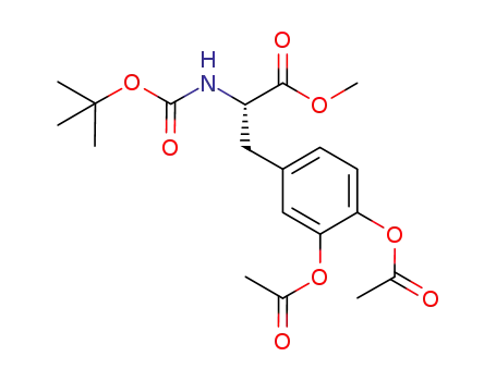 N-Boc-O-acetyl-DOPA methyl ester