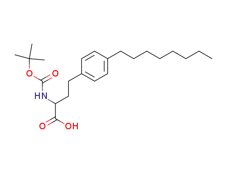 Benzenebutanoic acid, a-[[(1,1-dimethylethoxy)carbonyl]amino]-4-octyl-