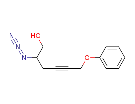1-Hydroxy-2-azido-6-phenyloxyhex-4-yn