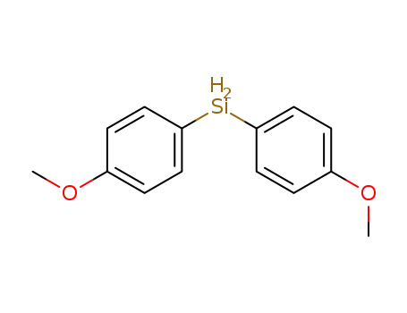 Molecular Structure of 18551-16-1 (Silane, bis(4-methoxyphenyl)-)