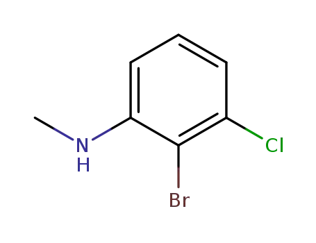 BENZENAMINE,2-BROMO-3-CHLORO-N-METHYL-